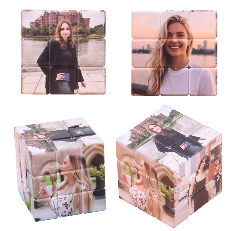 Picture Frame - パーソナライズされたマジックキューブ、カスタムフレーム、フォトフレーム、印刷された写真、絵画、チャート、装飾品、友人へのギフト