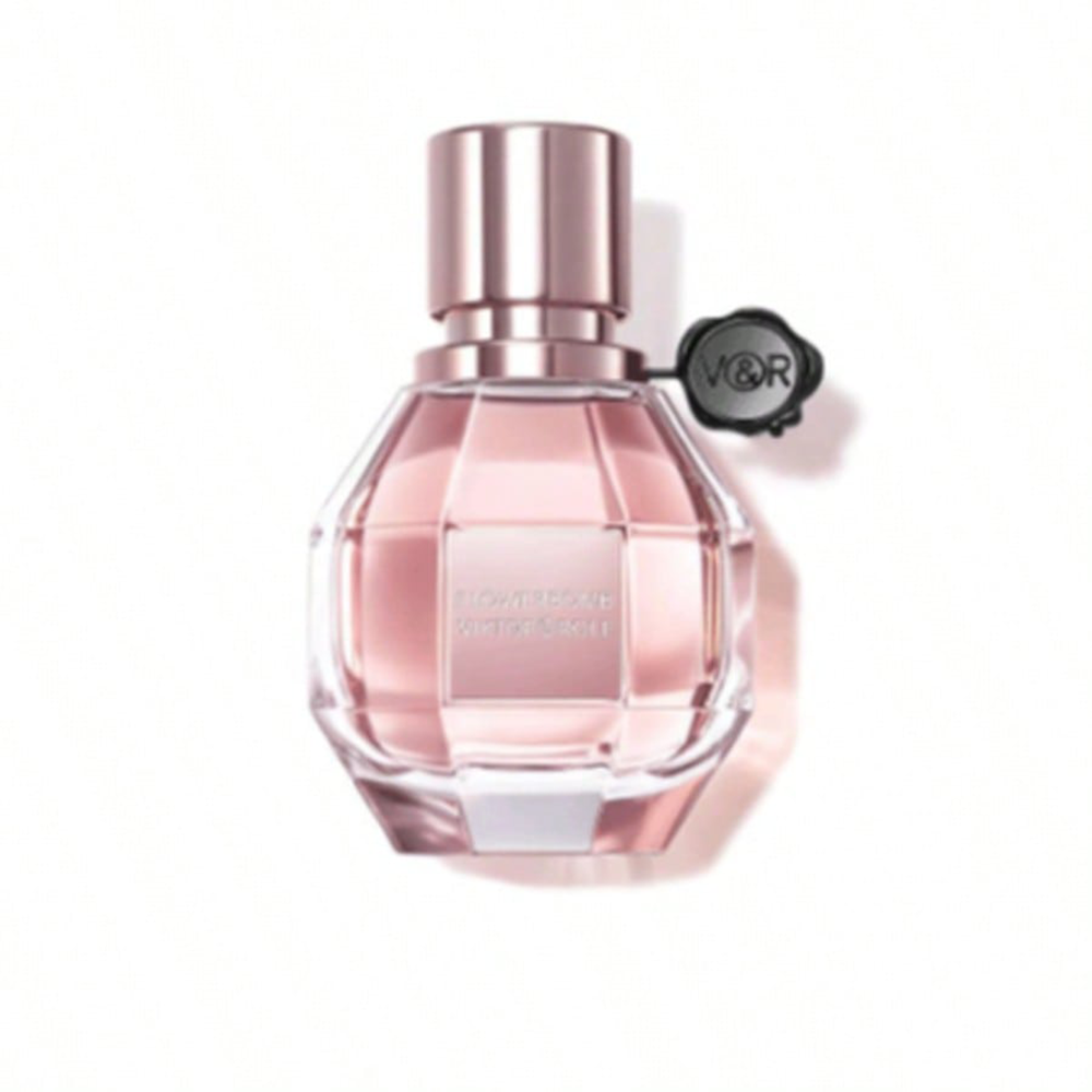 Vase Decor - EDP フラワー 女性用香水 100ml、オリエンタルフローラルの香り、EDP（オーデパルファム）、多面カットのローズクォーツ製アートガラスボトル、ローズゴールドのキャップに花のタグ付き。女性のための、ロマンチックでクラシックなフローラル香水。個人用。