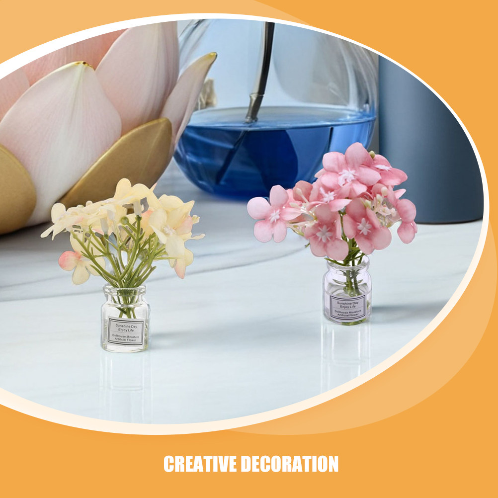 3点セットのミニチュア花瓶。DIYドールハウスや卓上装飾、マ - Vase Decor のレビューと価格