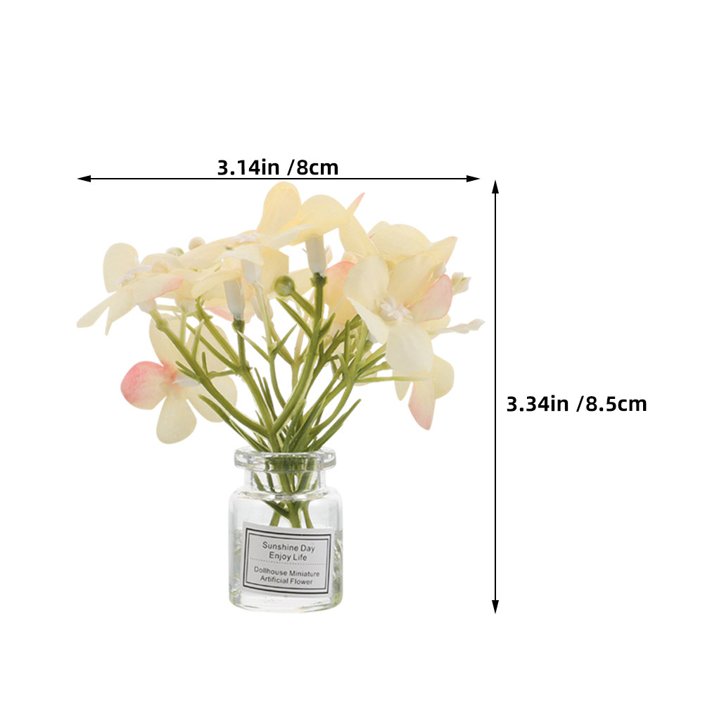 3点セットのミニチュア花瓶。DIYドールハウスや卓上装飾、マ - Vase Decor のレビューと価格