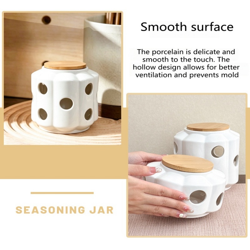北欧風の新しいセラミック製収納瓶、ハロウィーンのキャンドルホ - Candle Holder Decor のレビューと価格