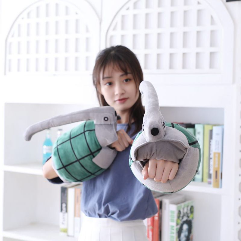 アニメヒーロー爆豪勝己コスプレ小道具ハンドプロップスローピロ - Throw Pillow のレビューと価格