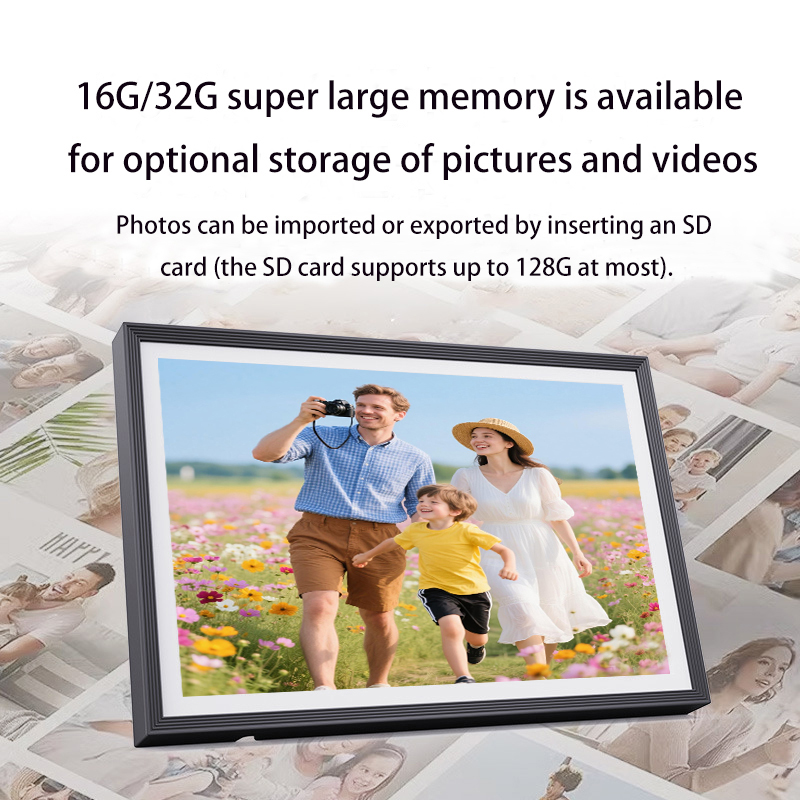 32GBメモリ搭載、10.1インチスマートWiFiデジタルフ - Picture Frame のレビューと価格